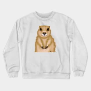 Cute Gopher Drawing Crewneck Sweatshirt